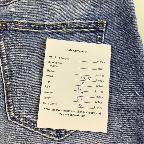 Pistola Felix High Rise Double Yoke Mom jeans size 27 EUC - Picture 9 of 12